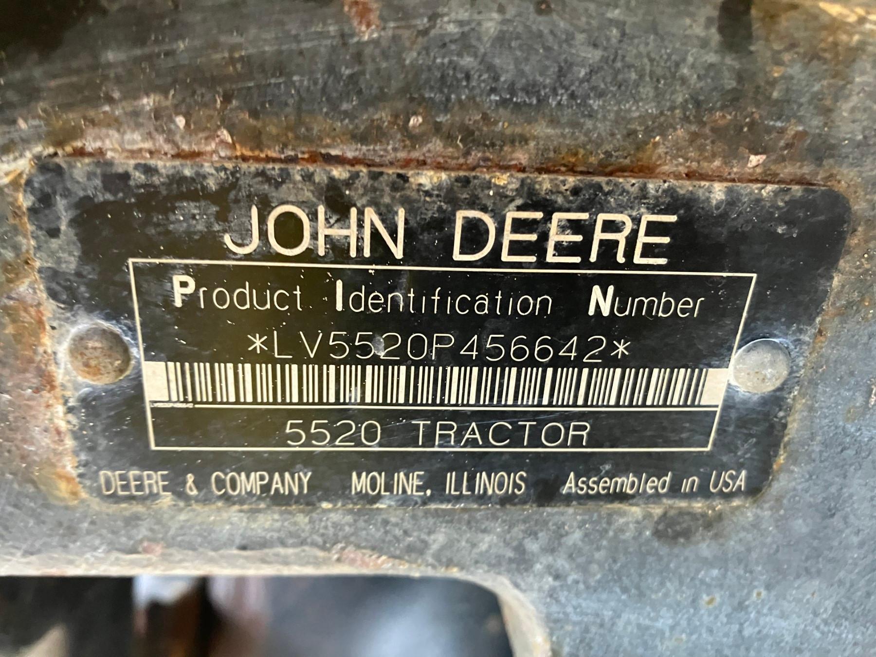 JOHN DEERE 5520