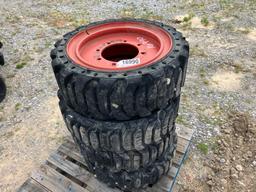 (4) 3110-20 SOLID TIRES