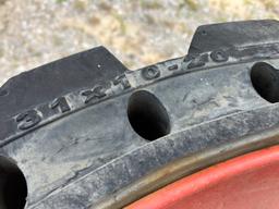 (4) 3110-20 SOLID TIRES