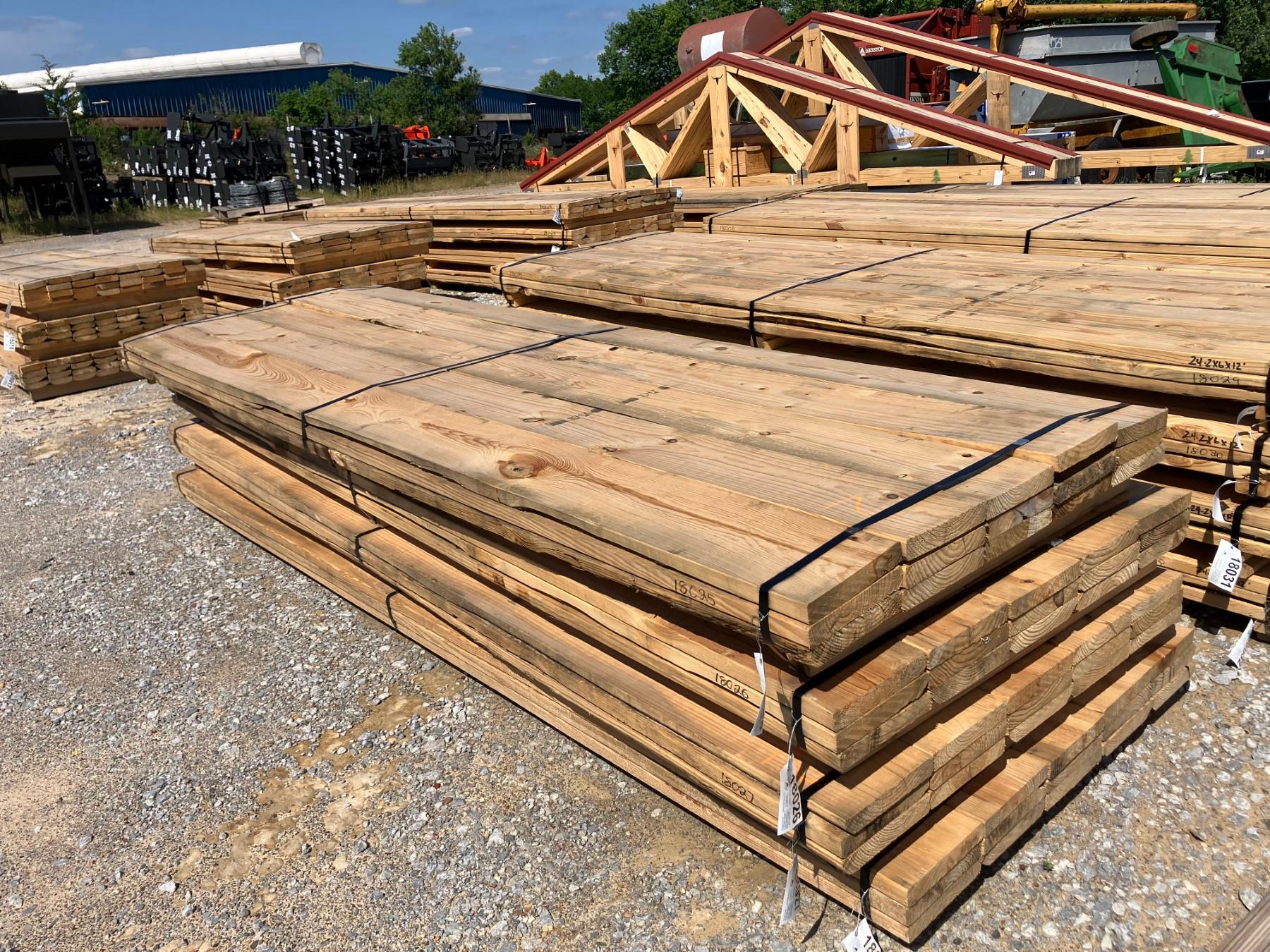 (15) 2X10X12 LUMBER