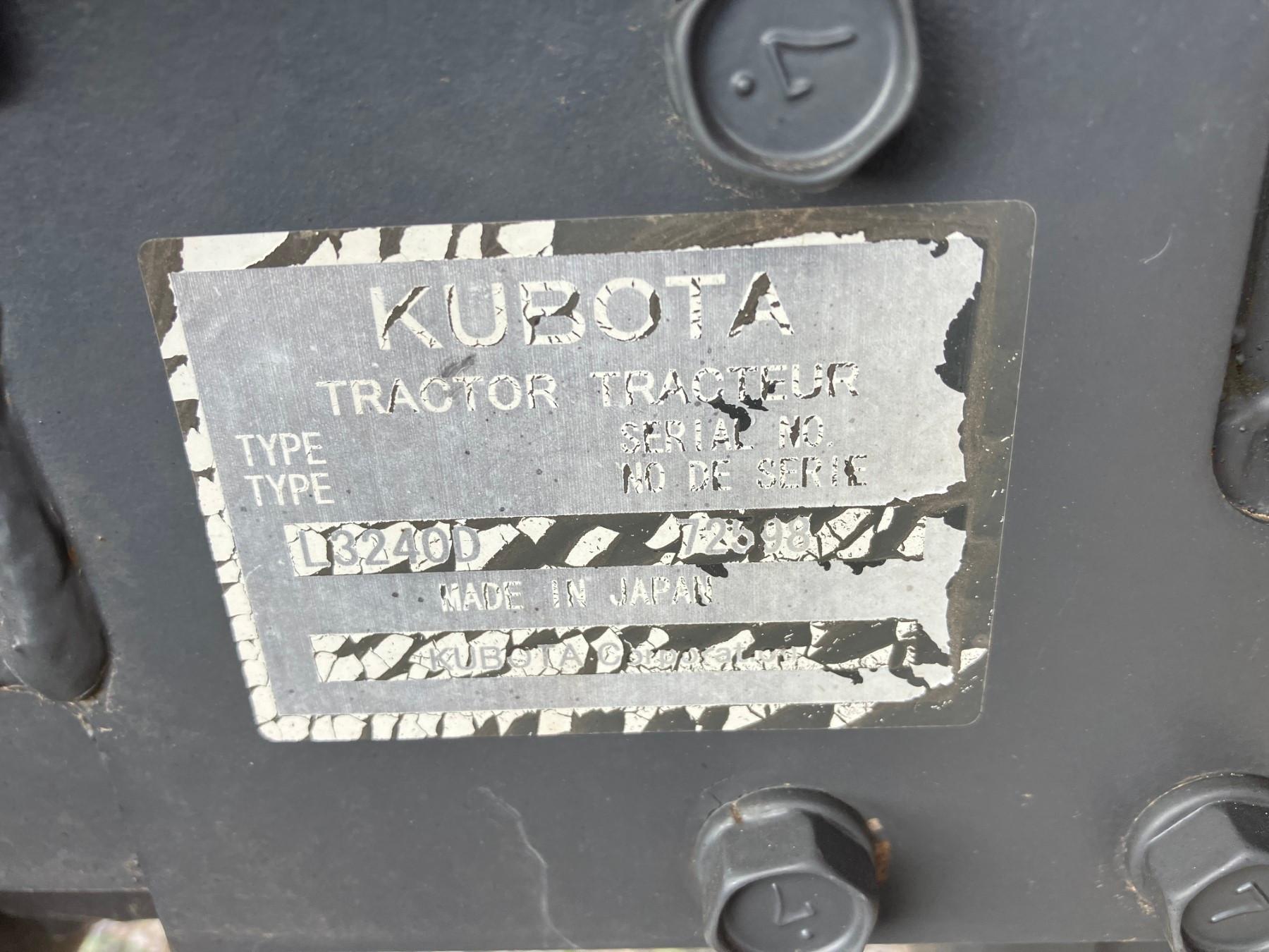 KUBOTA L3240