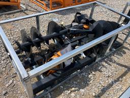 Q/A HYD (2) AUGERS W/4 BITS