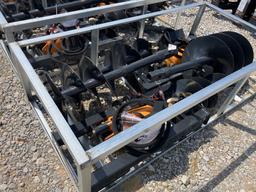 Q/A HYD (2) AUGERS W/4 BITS