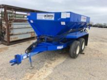 ADAMS FERTILIZER SPREADER LIKE NEW
