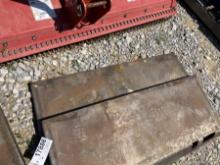 Q/A WELD ON PLATE