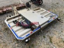 SEMI HEADER RACK ALUMINUM