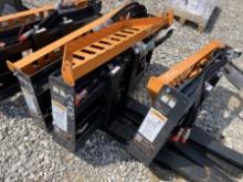 Q/A HYD SET OF PALLET FORKS W/FRAME