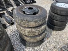 (4) ST235/80R16 RIMS &TIRES
