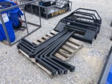 Q/A SET OF PALLET FORKS & FRAME
