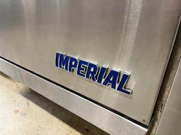 Imperial 6 Burner Gas Range w/Oven Below & Overshelf