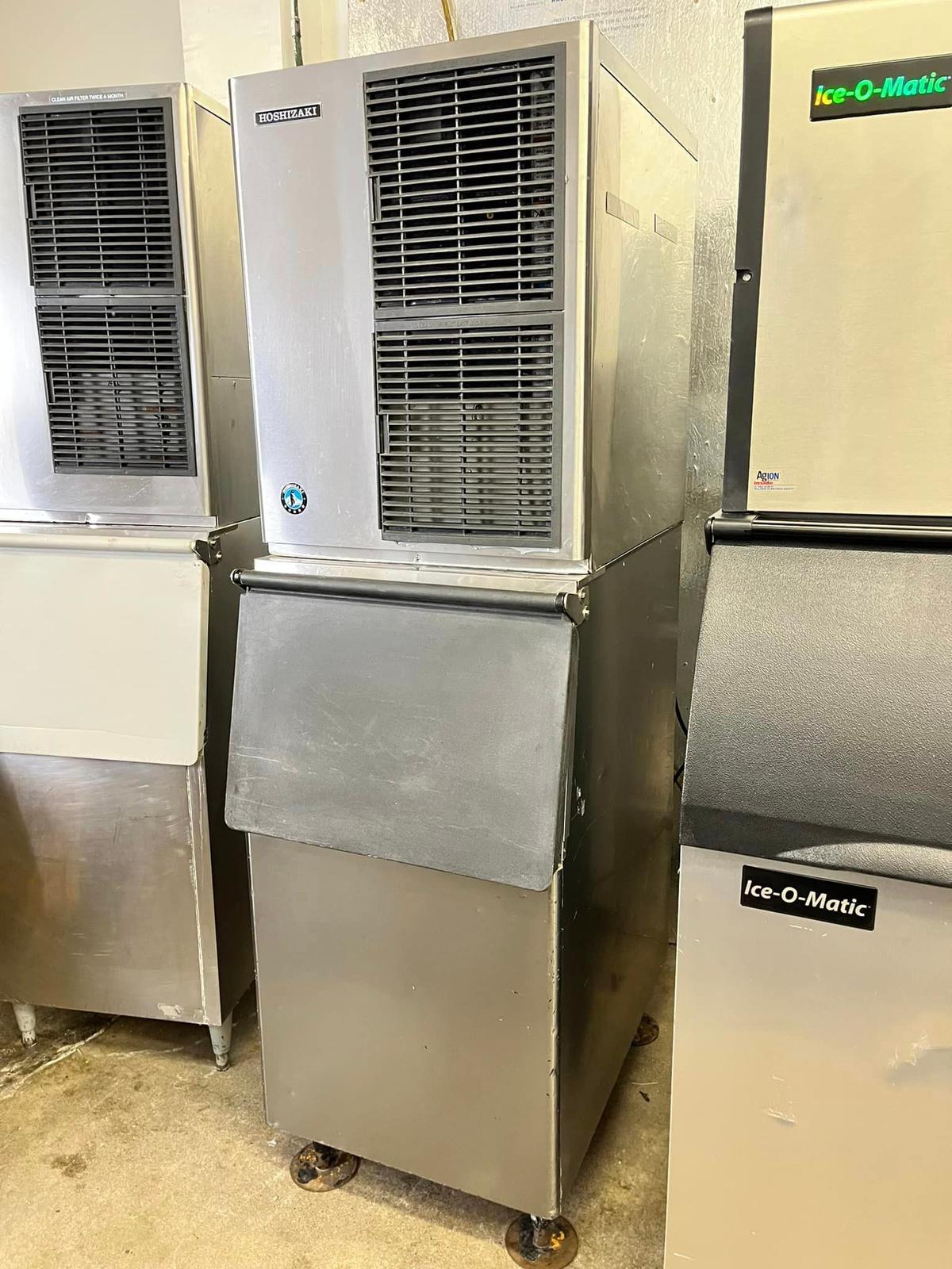 Hoshizaki 500LB Ice Machine w/Bin KM520MAJ, Proxibid