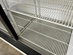 True 2 Glass Door Freezer 220v. 1PH.