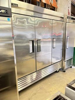 True 3 Door Freezer 220v 3ph.