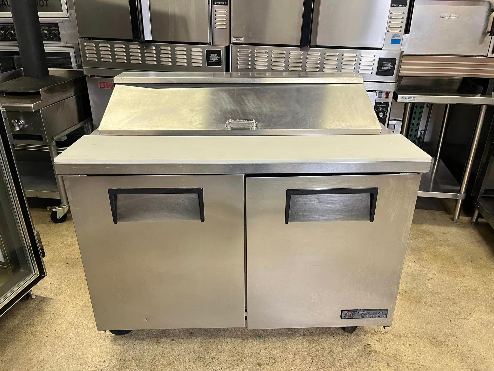True 48” 2 Door Sanwhich Prep Table