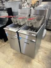 New Black Diamond 35-45LB Gas Deep Fryer