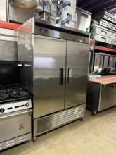 Fridgcon 2 Door Refrigerator w/Key Locks