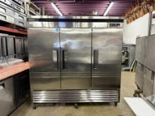 Turbo Air 3 Door Refrigerator