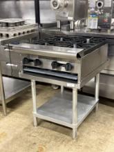 American Range 4 Burner Countertop Gas Range (Table not included)