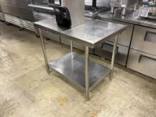 41” W x 26” D x 35” H All stainless Steel Worktable