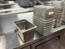 1/3 Size 6” in Deep Stainless Steel Hotel Pans