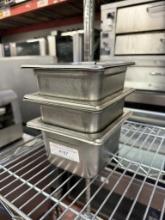 Stainless Steel Containers w/Lid