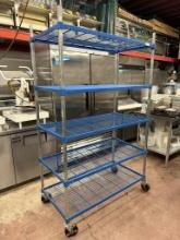 Amco 47” W x 24” D x 78” H Wire Rack Shelf