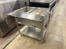 Duke 30” W x 30” D 2 Well Gas Steam Table