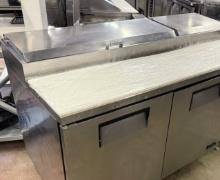 True 67” 2 Door Pizza Prep Table