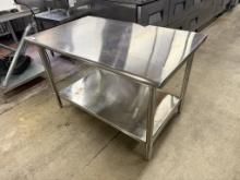 All Stainless Steel 48” x 30” Worktop Table