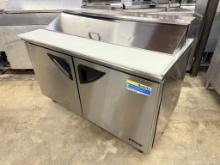 Turbo Air 60” 2 Door Sandwich Prep Table