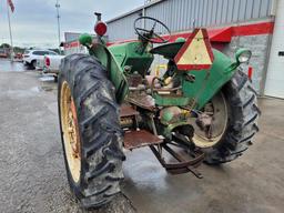 OLIVER MODEL 77 TRI-CYCLE NON ROPS TRACTOR, REAR WHEEL WEIGHTS, 1 SPOOL