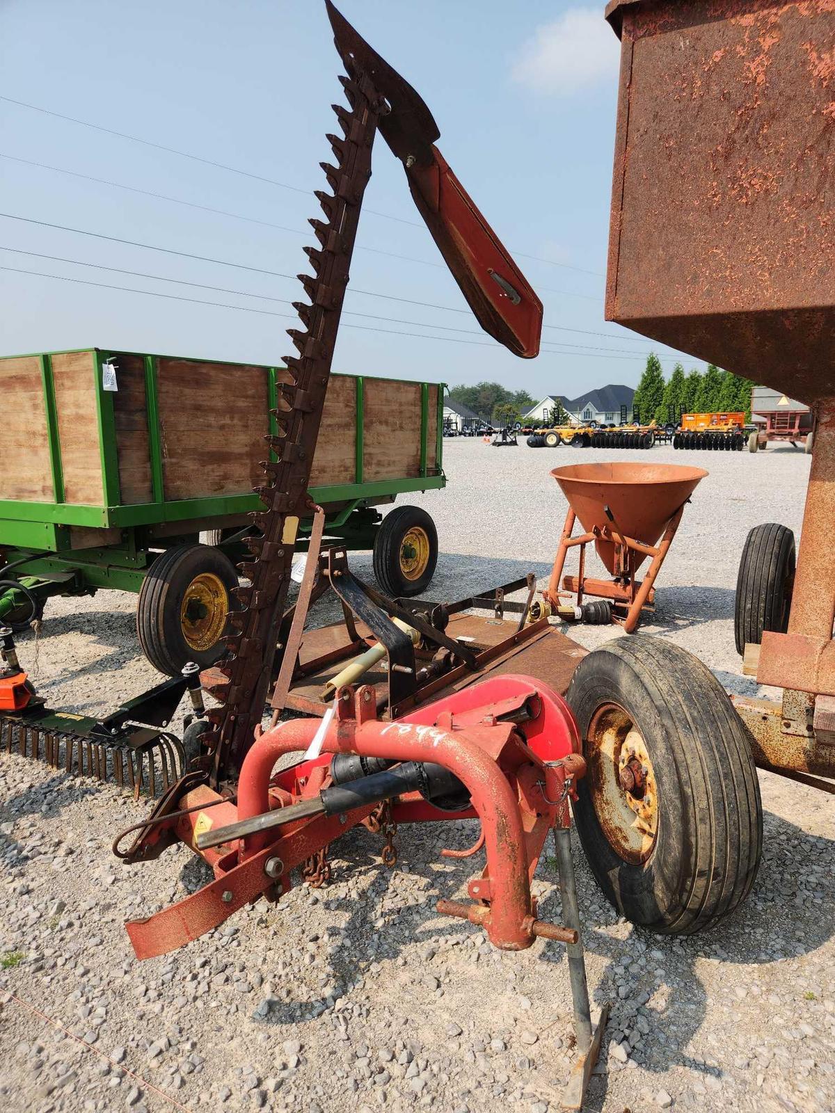 AG-EQUIPMENT 3PT 7' BELT DRIVE HIGH SPEED SICKLER MOWER SN#242120