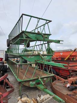 STOLTZFUS 68"X24' PULL HAY FEEDER