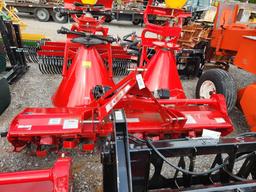 UNUSED KING KUTTER 3PT 7' ROTARY TILLER W/ SLIP CLUTCH RED