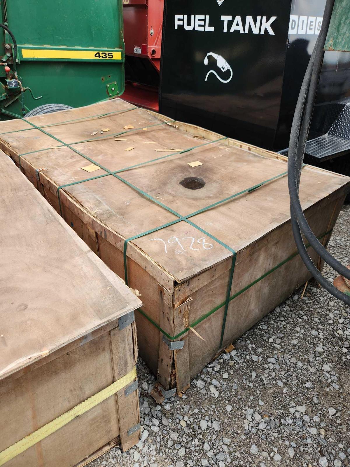 3- 17' HAY TEDDERS GEARBOX, 4 BASKET W/ TINES (3X=$)