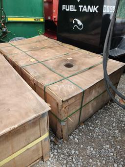 3- 17' HAY TEDDERS GEARBOX, 4 BASKET W/ TINES (3X=$)
