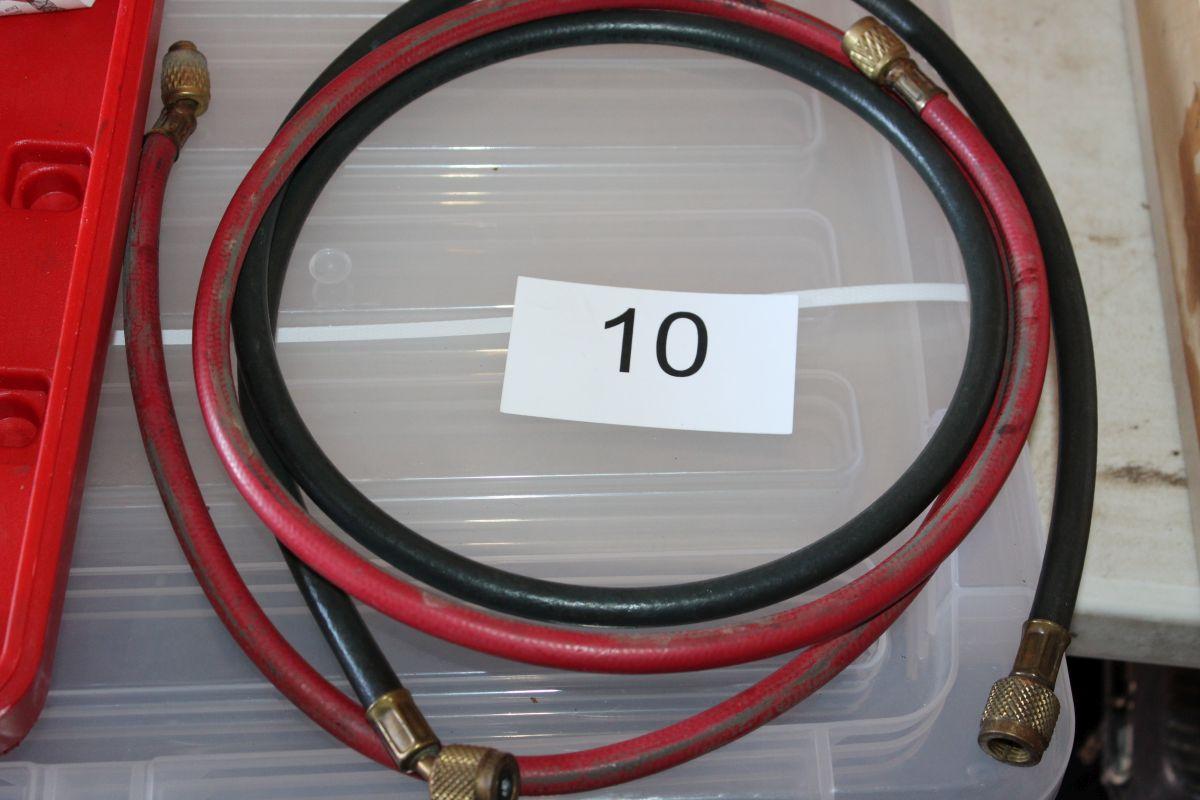 Pittsburgh HVAC Gauge And Hoses With Adapters