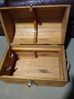 Handmade Solid Wood Curved Top Chest
