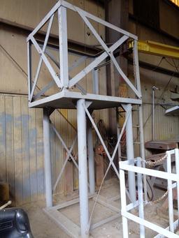 (2) Work Platforms and Steel Table (OAKDALE)