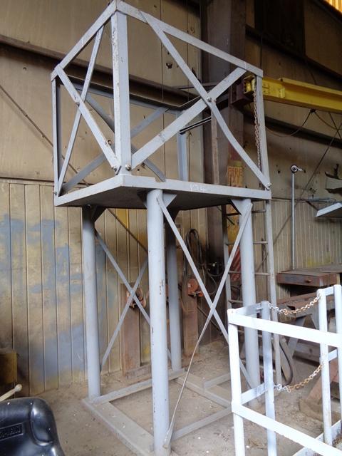 (2) Work Platforms and Steel Table (OAKDALE)