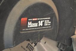 MORSE 14" Chop Saw, with cart (INDIANA)