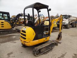 2015 JCB Model 8018CTS Mini Hydraulic Excavator, s/n 2333035, powered by Pe