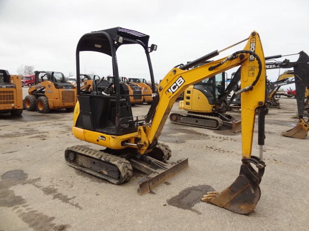 2015 JCB Model 8018CTS Mini Hydraulic Excavator, s/n 2333035, powered by Pe