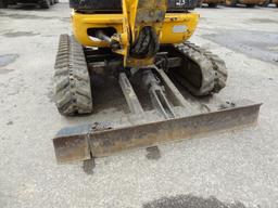 2015 JCB Model 8018CTS Mini Hydraulic Excavator, s/n 2333035, powered by Pe