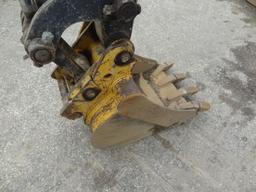 2014 JOHN DEERE Model 35G Mini Hydraulic Excavator, s/n 272170, powered by