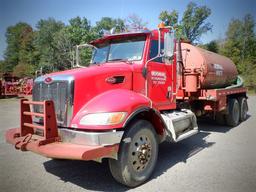 2005 PETERBILT Model PB335 Tandem Axle Water Truck VIN# 2NPLLD0X65M871867,