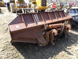 JRB Hydraulic Left Side Dump Bucket, s/n 0889-6101B, 1.75 cubic yard. In go