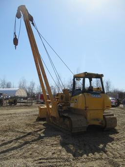 (GIL-048) 2014 JOHN DEERE Model 700K LGP Crawler Pipelayer, s/n 1T0700KXCEE