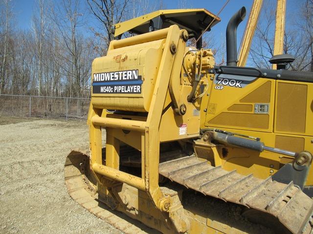 (GIL-048) 2014 JOHN DEERE Model 700K LGP Crawler Pipelayer, s/n 1T0700KXCEE