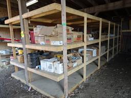 Contents of Shelves: Fasteners and Hardware (BUYER MUST LOAD)
